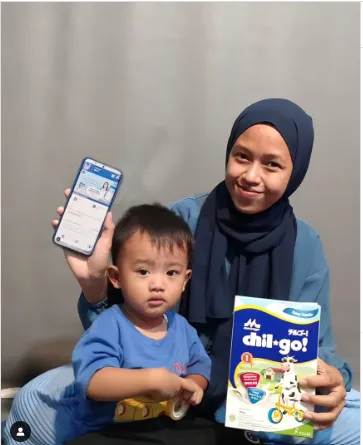 Intip Cerita Bunda Tya Maulita dalam memilih Susu untuk Si Kecil!